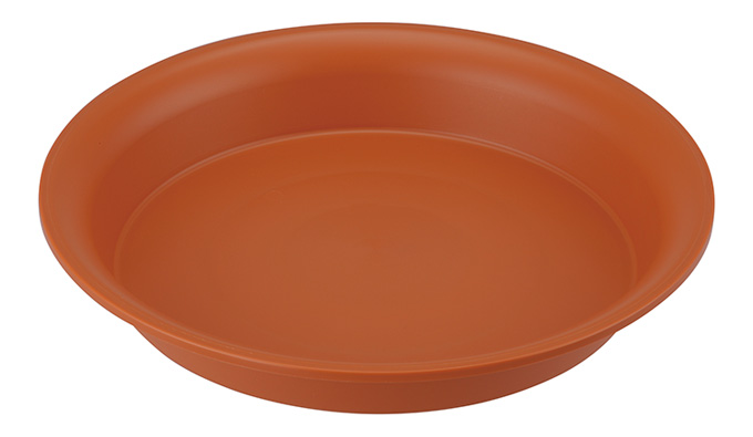 ロゼア鉢皿　ブラウン